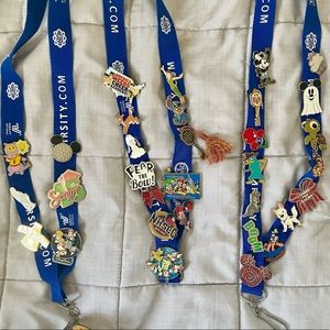 Disney & cheerleading pins!!!!